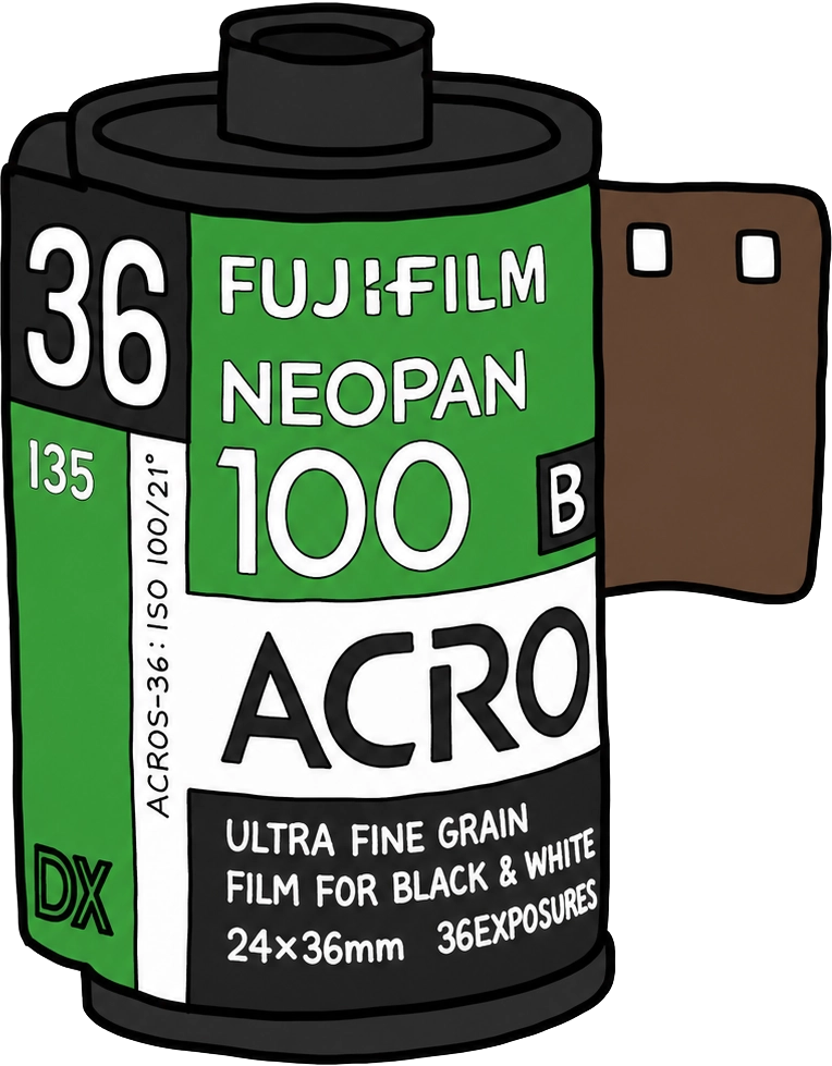 Fujifilm Neopan Acros 100 필름