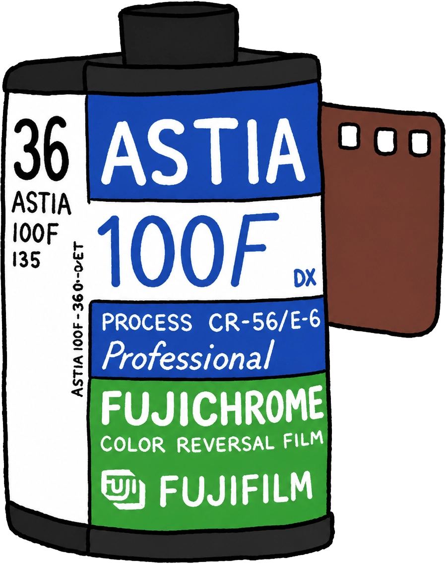 Fujifilm Astia 100F 필름