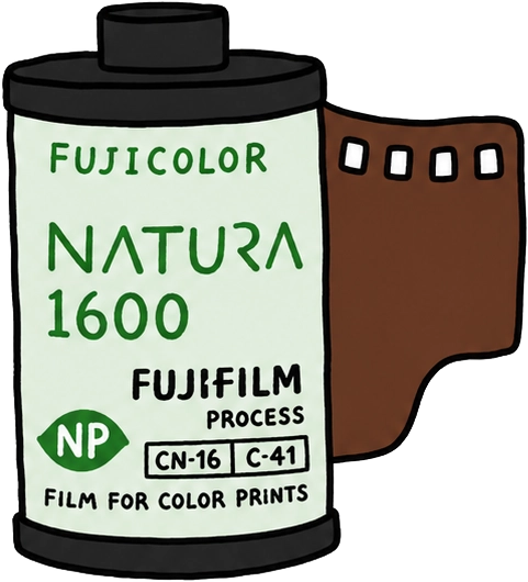 Fujifilm Natura 1600 필름