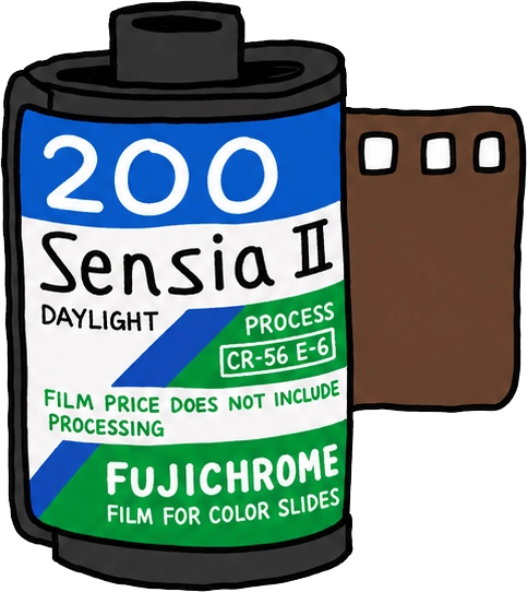 Fujifilm Sensia 200 필름