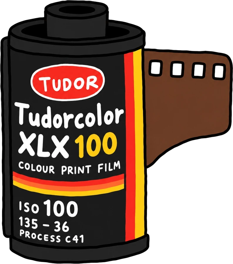 Tudorcolor XLX 100 film