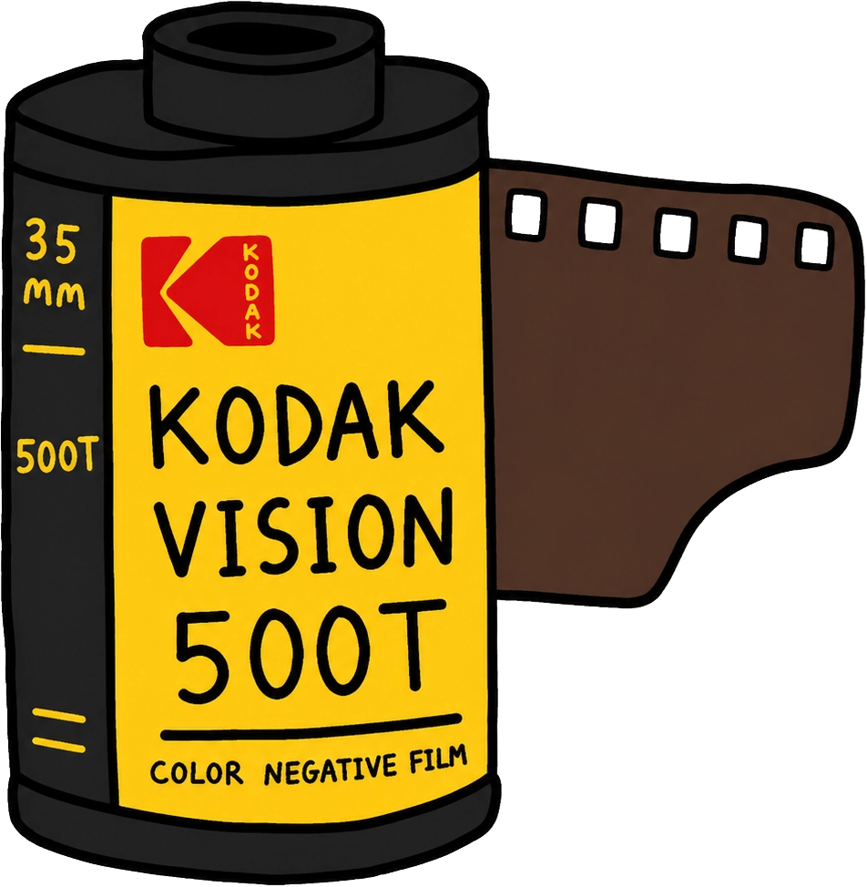 Kodak Vision3 500T 필름